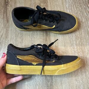 Vans Old Skool x Harry Potter Golden Snitch Sneakers 3